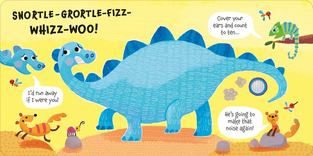 Was That Your Bottom, Dinosaur? Sound Book : Usborne