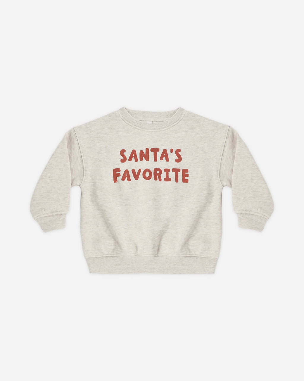 RELAXED SWEATSHIRT SANTA'S FAVORITE