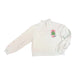 Holly Jolly Embroidery 1/4 zip Sweatshirt