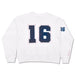 Theme Varsity White Sweatshirt