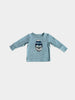 Boy's Long Sleeve Tee - Ski Bear