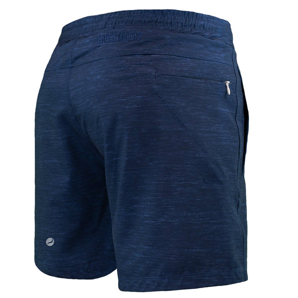 Kids Navy Heather Freeballers - Sport Shorts