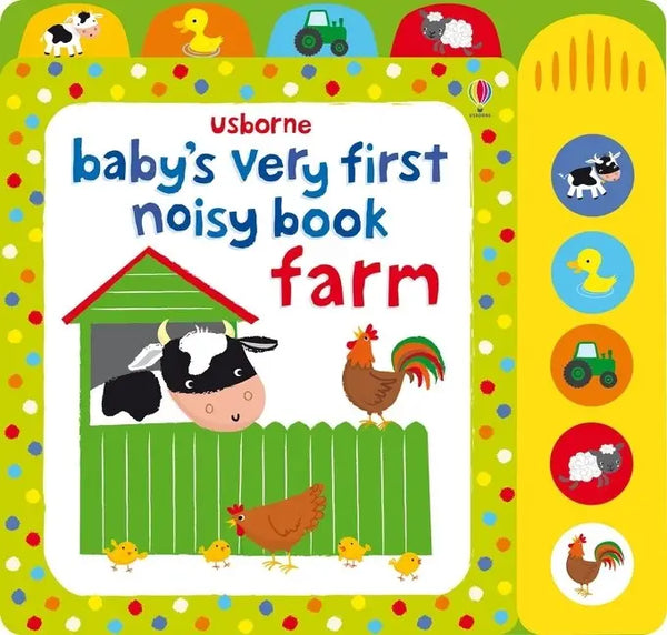 Baby's Very First Noisy Book Farm : Usborne