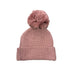 Babysprouts Knit Pom Hat - Rose