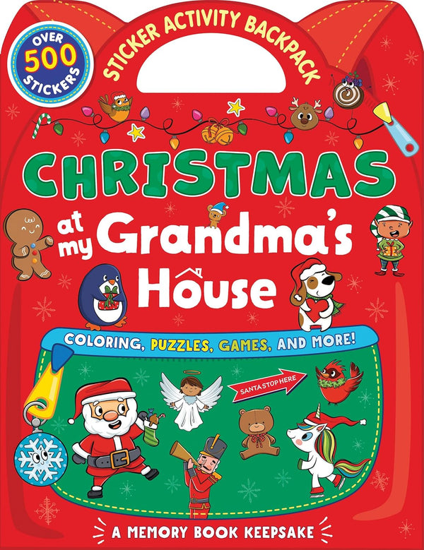 Christmas at My Grandma's House: A Grandma-and-Me Holiday Activity