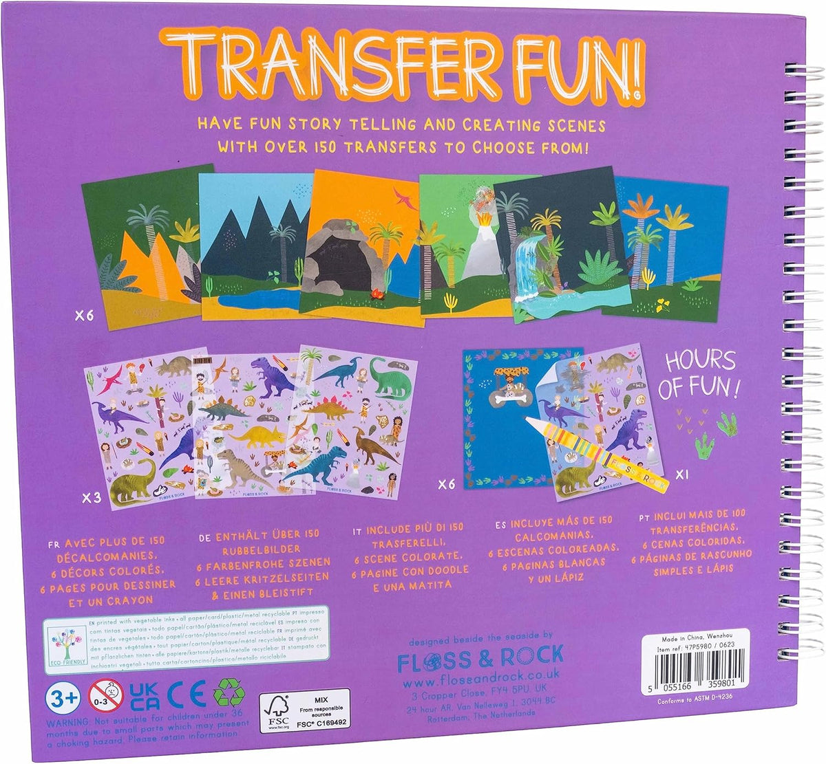Floss & Rock Dino Transfer Fun