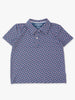 Boys Home Run Knit Short Sleeve Performance Polo