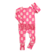 Pink Ghost RUFFLE ZIP Bamboo Halloween pj