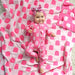 Pink Ghost RUFFLE ZIP Bamboo Halloween pj