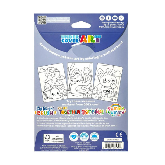 Undercover Art Hidden Patterns Color Activity - Garden Pals