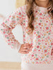 Berry Floral Sweatshirt - Kids Boutique Clothing - Fall
