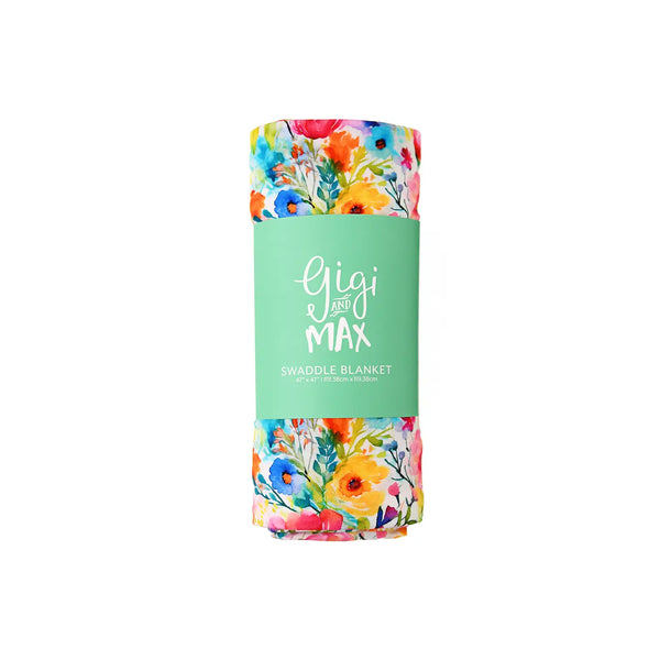 Ariana Swaddle Floral Bamboo