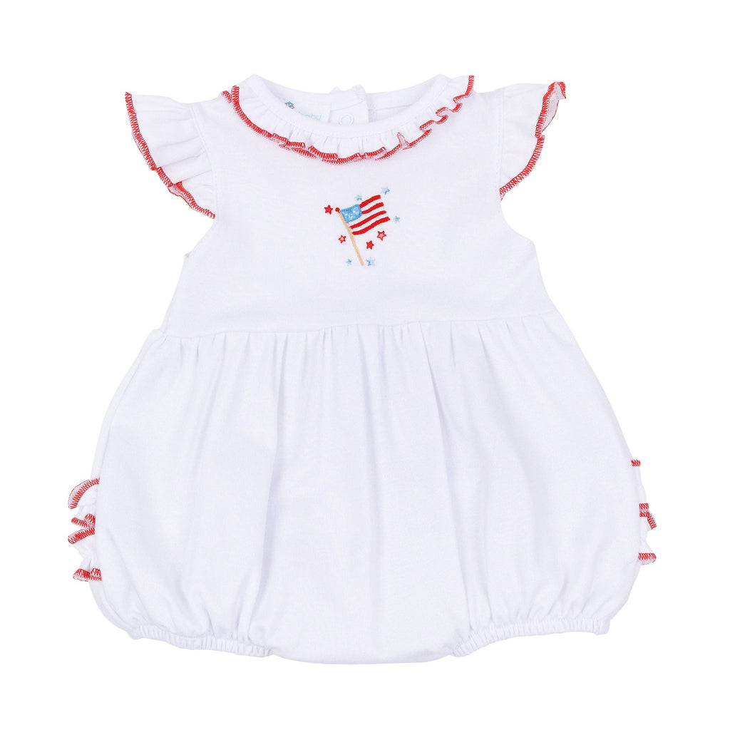 A Sparkly Fourth Ruffle Bubble