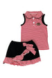 Gameday Cheer Set Red & Black