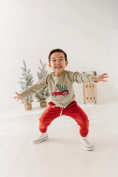 BOY'S RAGLAN SWEATSHIRT