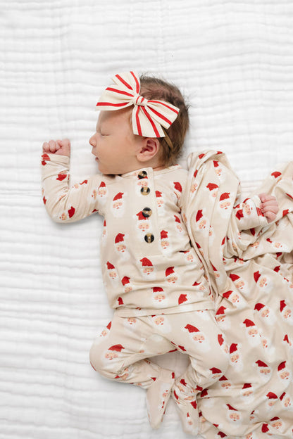 Santa Baby Top + Bottoms Newborn-3 Month