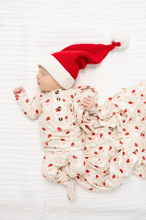 Santa Baby Top + Bottoms Newborn-3 Month