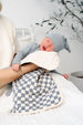 Cloud Muslin™ Burp Cloth 2 Pack - Miles/Cream