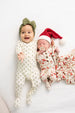 Mistletoe Top + Bottoms NB-0/3M