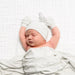 Stevie Ribbed Top Knot Hat - Newborn-3 Month