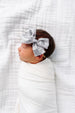 Chiffon Bow - Chrome Shimmer