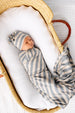 Lincoln Ribbed Swaddle Blanket - Regular Luxe (48x48 Inches)