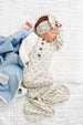 Etta Knotted Gown - Newborn-3 Month