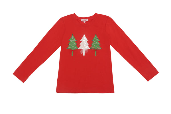 Christmas Tree LS Tee