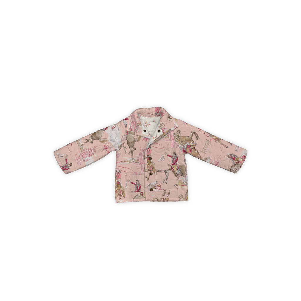 Birdie Rose Quilted Snap Jacket