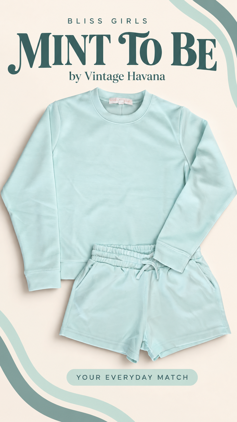 Miami Mint - Cloud Fleece Crewneck