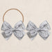 Chiffon Bow - Chrome Shimmer