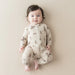 Zippered Romper in Classic Cowboy