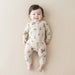 Zippered Romper in Classic Cowboy