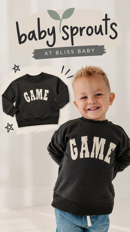 Babysprouts Boxy Sweatshirt - Game
