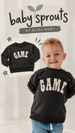 Babysprouts Boxy Sweatshirt - Game