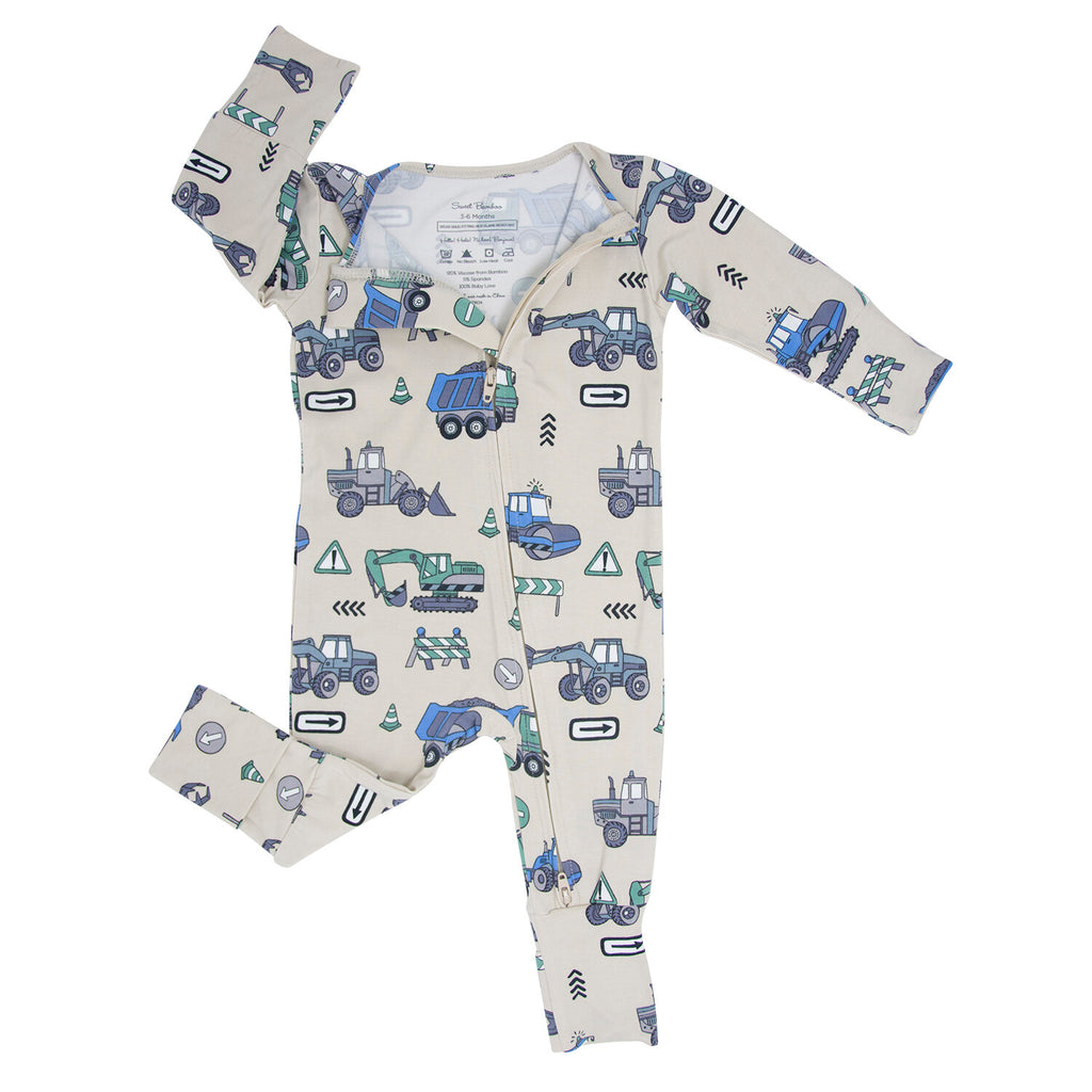 Convertible Romper - Construction Site