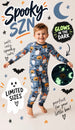 Costumed Ghosts - Glow In The Dark  Long Sleeve Loungewear Set