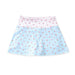 FANCY FLORAL TENNIS SKIRT