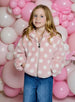 L/S HOODED JACKET PINK