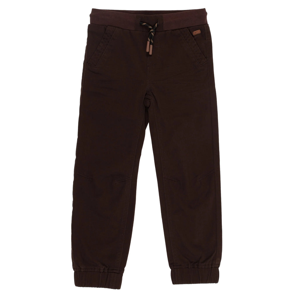 Boys Joggers - brown f2401-04-2