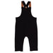 Black Baby Boy Overalls f2451-07