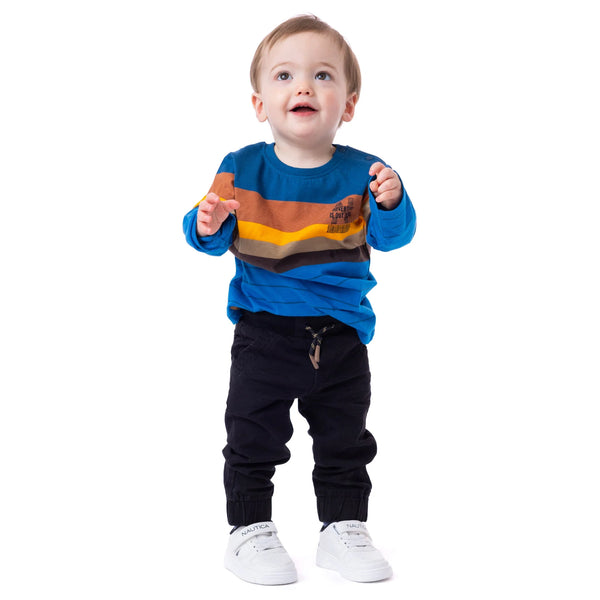 Black Baby Boy Joggers - f2455-11