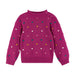 Kids 3-D Bobble Sweater & Ribbed Legging Set | Fuchsia