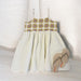 TEEN CROCHET SUNDRESS CITRON DAISY CHECK