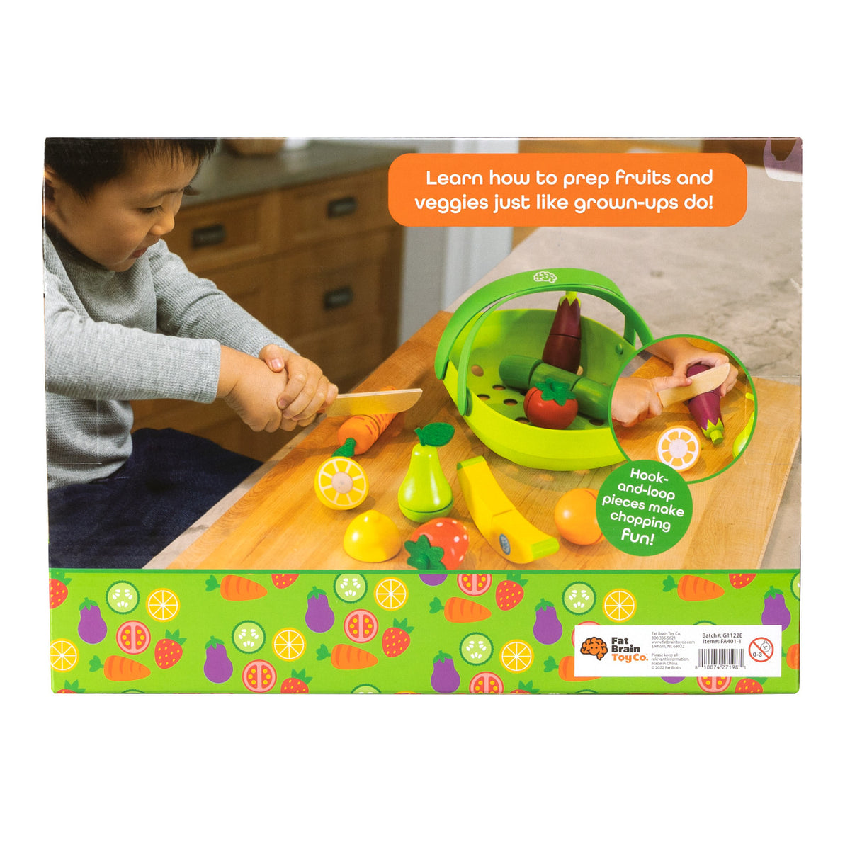 Pretendables Fruit & Veggie Basket