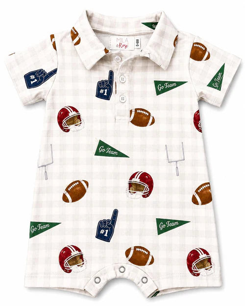 Friday Night Lights Polo Shorty One-Piece