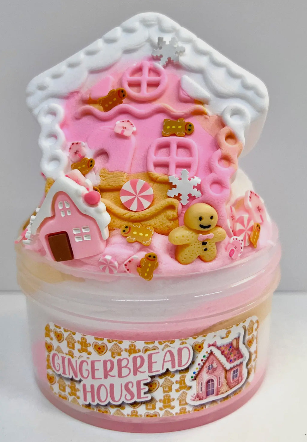 Gingerbread house slime