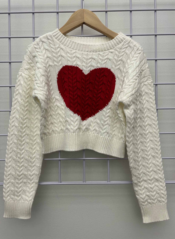 WINTER WHITE Red Heart
