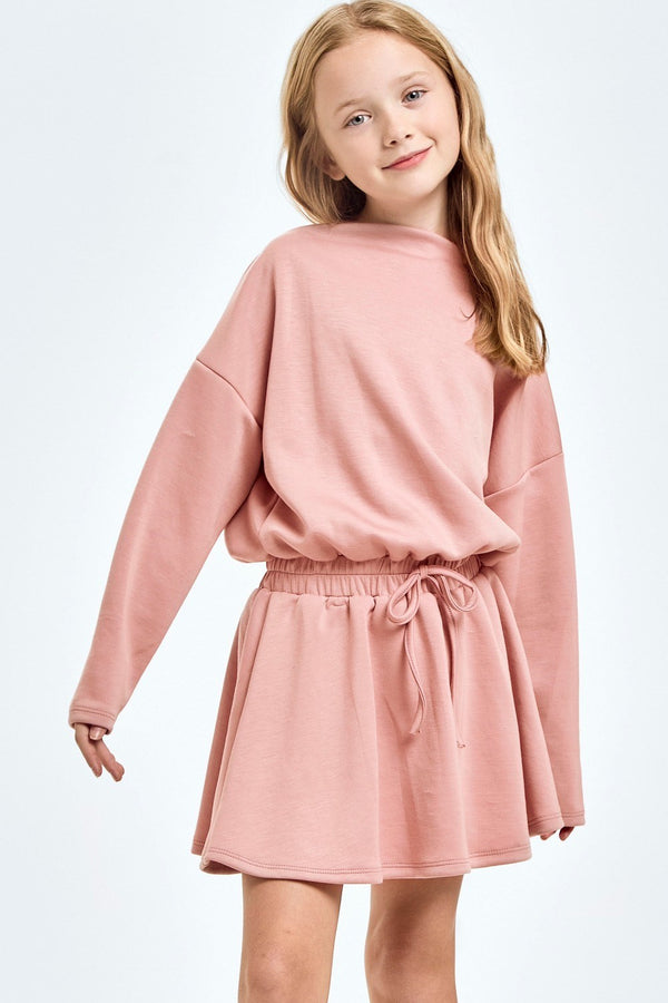Dusty Pink Modal Dress