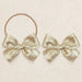 Chiffon Bow - Gold